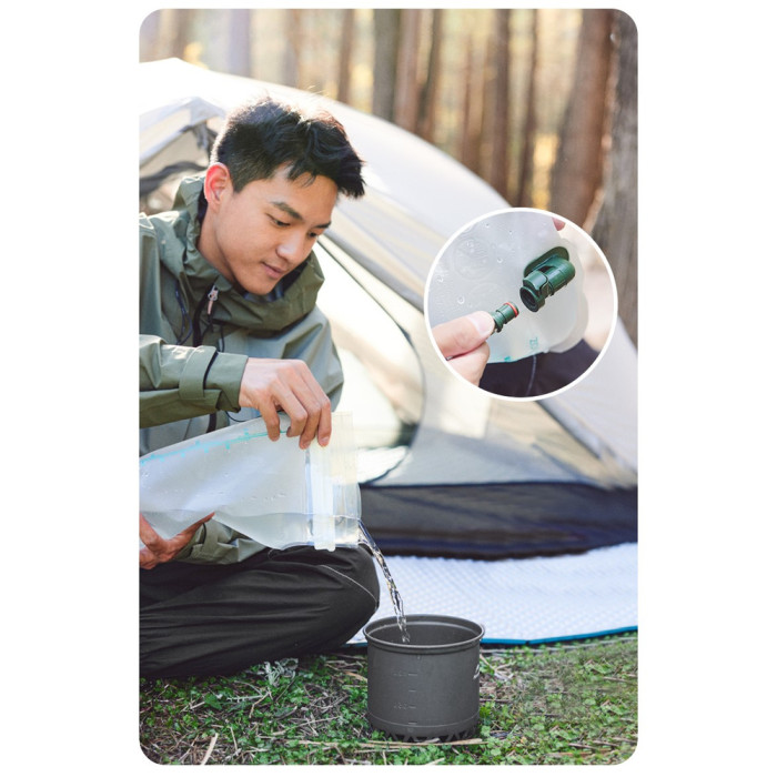 Питьевая система (гидратор) Naturehike CNK2450CF011, 2л, белая  