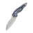 Нож складной туристический Weknife Arrakis (8.8 см) Vanax / Titanium серый
