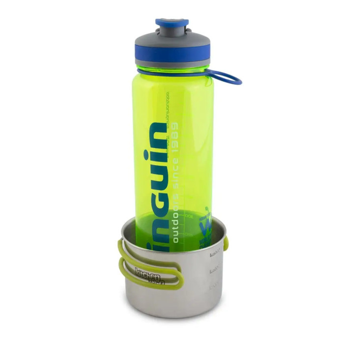 Фляга Pinguin Tritan Sport Bottle 2020 BPA-free, 1,0 L, Grey (PNG 805680)  