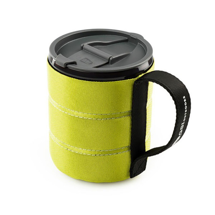 Чашка с неопр. защитой GSI Outdoors Infinity Bacpacker Mug (зеленое) '20  