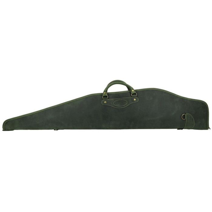 Чехол для оружия Artipel кожаный для оптики с ремнем 120 см, Green (FO06/2G/120)  