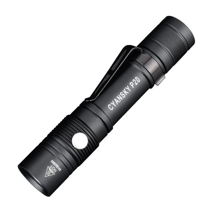 Фонарь Cyansky P20 SST40 (Поврежденная упаковка/сколы на корпусе/ремонт кнопки)  
