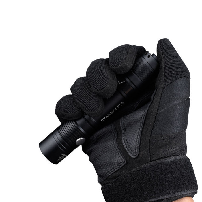 Фонарь Cyansky P20 SST40 (Поврежденная упаковка/сколы на корпусе/ремонт кнопки)  