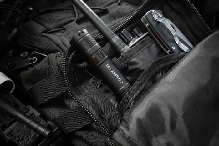 Фонарь Cyansky P20 SST40 (Поврежденная упаковка/сколы на корпусе/ремонт кнопки)  