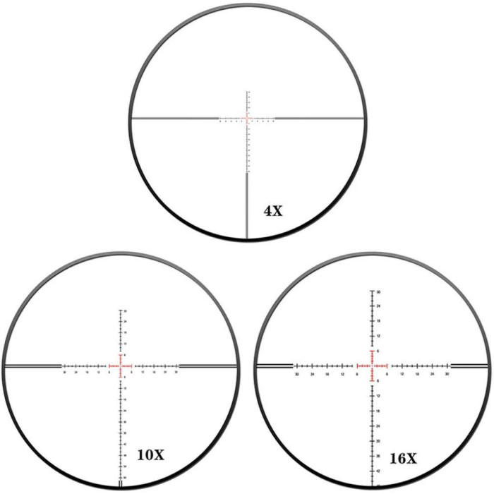 Прицел Discovery Optics HS 4-16X44SFIR FFP 30mm с подсветкой (231203)  