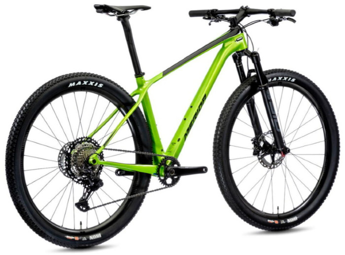 Велосипед Merida 2021 big.nine 7000 m(17) black/green  