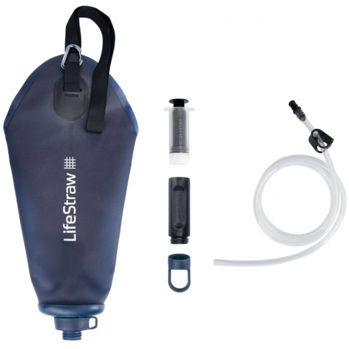 Фильтр для воды LifeStraw Peak Gravity, 3 л, Mountain Blue (LSW LSPSF3MBWW)  