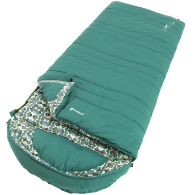 Спальный мешок Outwell Camper Supreme/-9°C Petrol синий Left (230352)