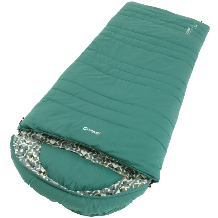 Спальный мешок Outwell Camper Supreme/-9°C Petrol синий Left (230352)  