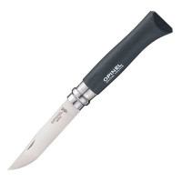 Нож Opinel №8 VRI, блистер (Серый)