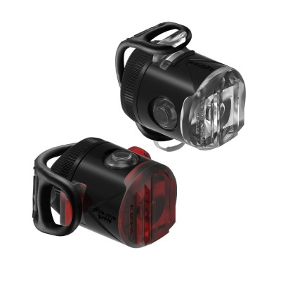 Комплект фар Lezyne FEMTO USB DRIVE PAIR 15/5 Y13 черный
