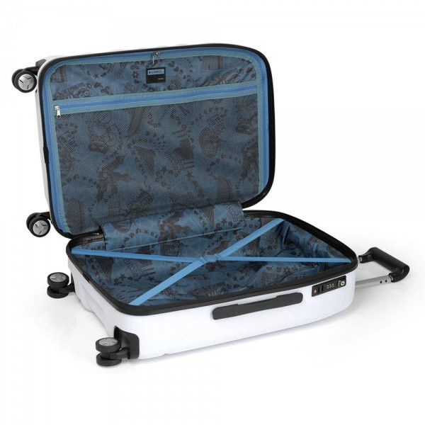 Чемодан Gabol Wrinkle (L) (белый)  