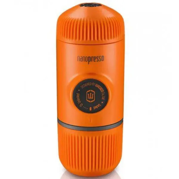 Портативная эспрессо-кофеварка Wacaco Nanopresso оранжевая с чехлом  