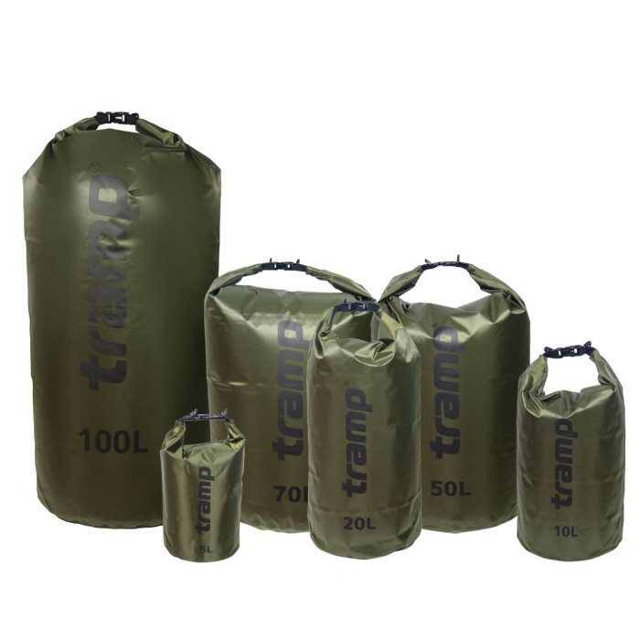 Гермомешок Tramp TRA-113-olive PVC Diamond Rip-Stop 20  