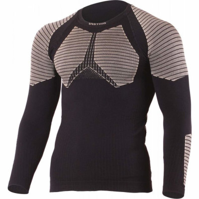 Термофутболка WEROLO 9070 черно-серый, мужская, L/XL