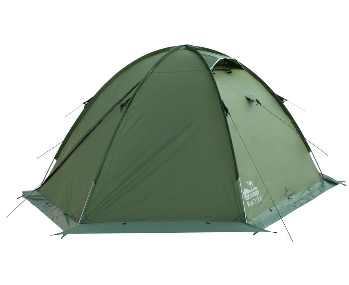 Палатка Tramp ROCK 3 v2 TRT-028, зеленая  