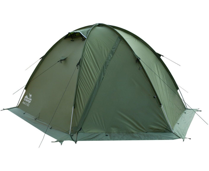 Палатка Tramp ROCK 3 v2 TRT-028, зеленая  