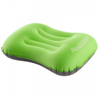 Надувная подушка Naturehike Ultralight TPU With button updated (NH18B020-T), зеленый