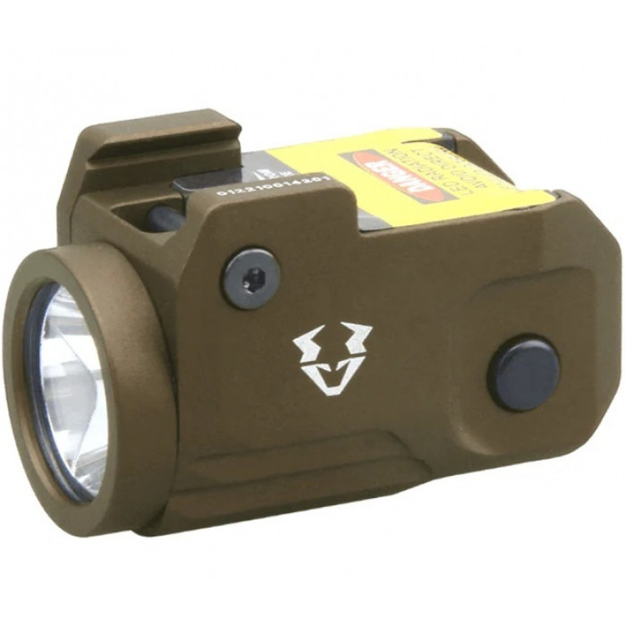 Подствольный фонарь Vector Optics Vaide Scrapper Subcompact Pistol Flashlight 500 Лм FDE  