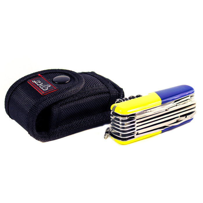 Нож Ego A01.16, синежелтый  