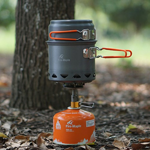 Набор котелков с теплообменником Fire-Maple FMC-217 (750 и 500 мл)  