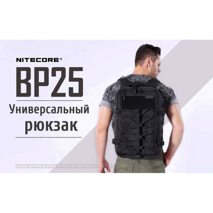 Рюкзак тактичний Nitecore BP25 Cordura 1000D  