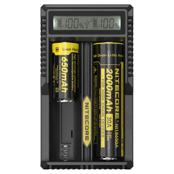 Зарядное устройство Nitecore UM20 (2 канала)  