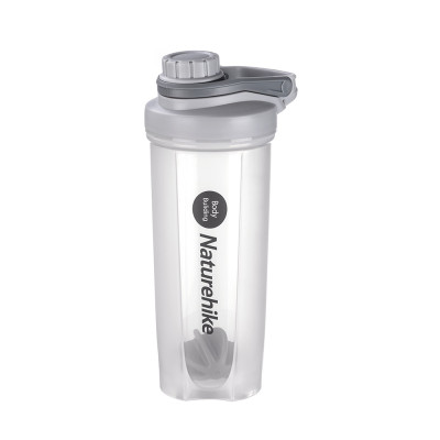Бутылка-шейкер c шариком Naturehike Fitness 0.7л grey NH19SJ003