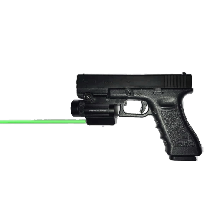 Лазерный целеуказатель+фонарь Vector Optics Doublecross Combo зеленый лазер  
