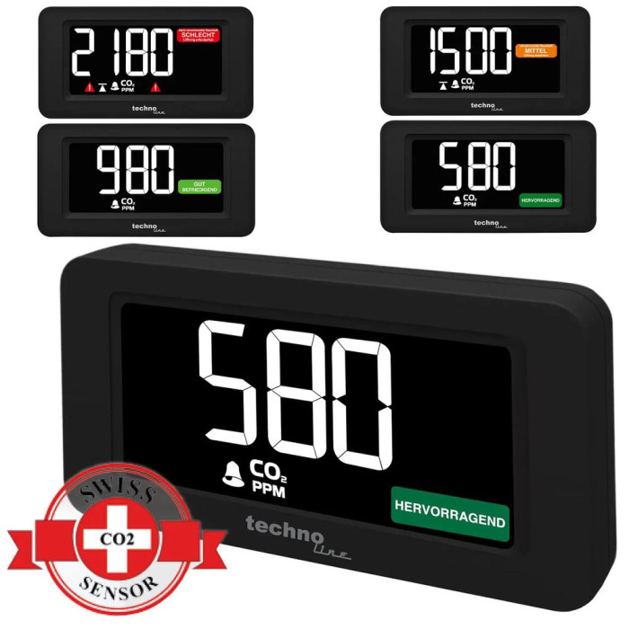 Метеостанция Technoline WL1022 Black (WL1022)  