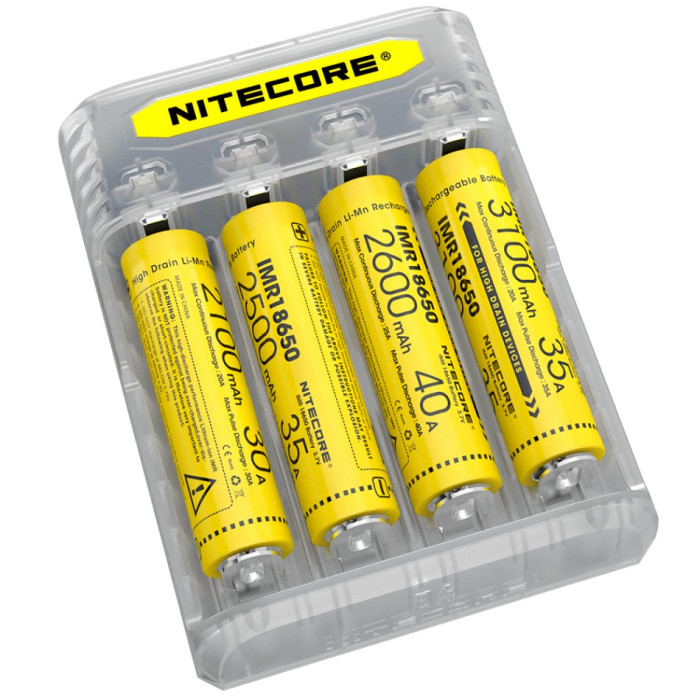 Зарядное устройство Nitecore Q4 прозрачное  