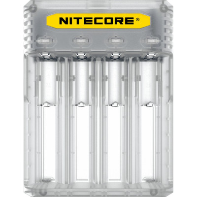 Зарядное устройство Nitecore Q4 прозрачное