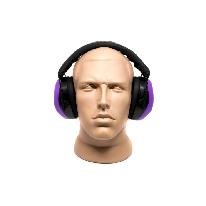 Наушники противошумные защитные Venture Gear VGPM8065C (защита слуха SNR 26 дБ, беруши в комплете), фиолетовые  