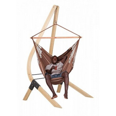 Стул-гамак со стойкой La Siesta HAL216VEA161 chocolate