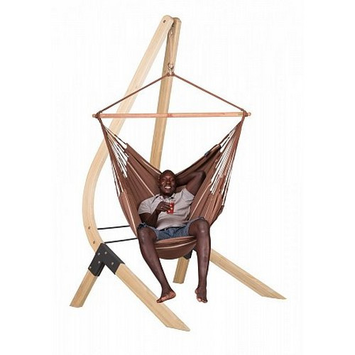 Стул-гамак со стойкой La Siesta HAL216VEA161 chocolate  