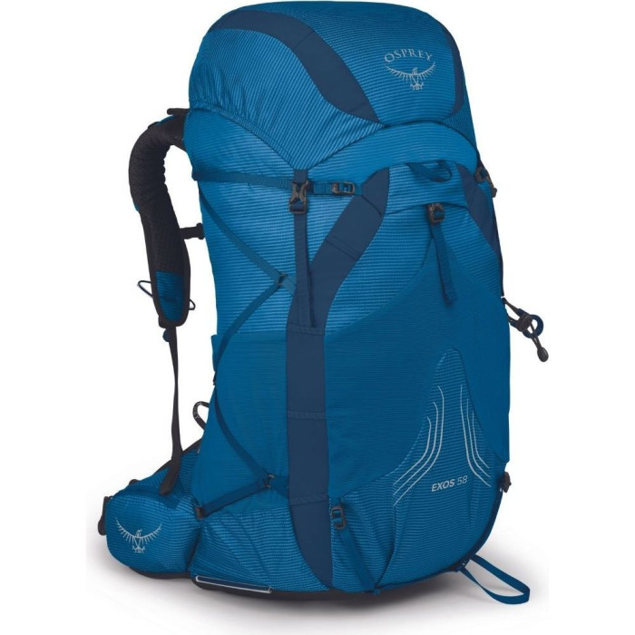 Рюкзак Osprey Exos 58 л Blue Ribbon - S/M - синий  