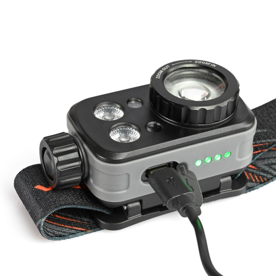 Налобный светодиодный фонарик VIDEX VLF-H046Z 500Lm 5000K - Купить