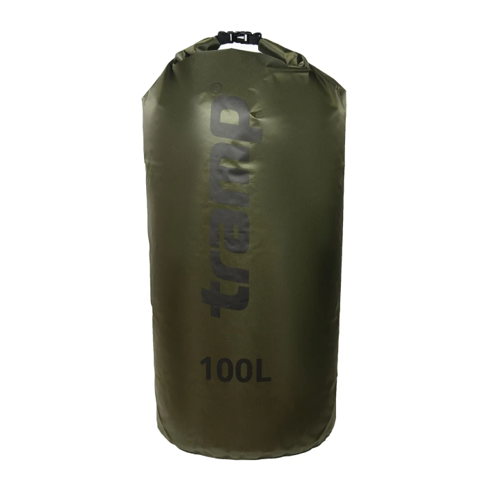 Гермомешок TRAMP PVC Diamond Ripstop 100л UTRA-210, Оливковый  