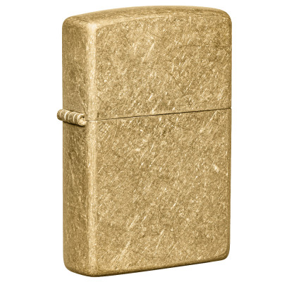 Зажигалка Zippo Regular Tumbled Brass (49477)