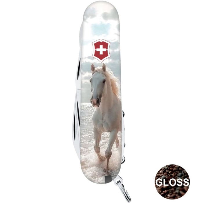 Складной нож Victorinox CLIMBER ZODIAC Белый конь 1.3703.7.Z5270pk  
