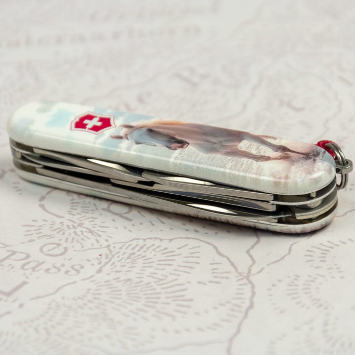 Складной нож Victorinox CLIMBER ZODIAC Белый конь 1.3703.7.Z5270pk  