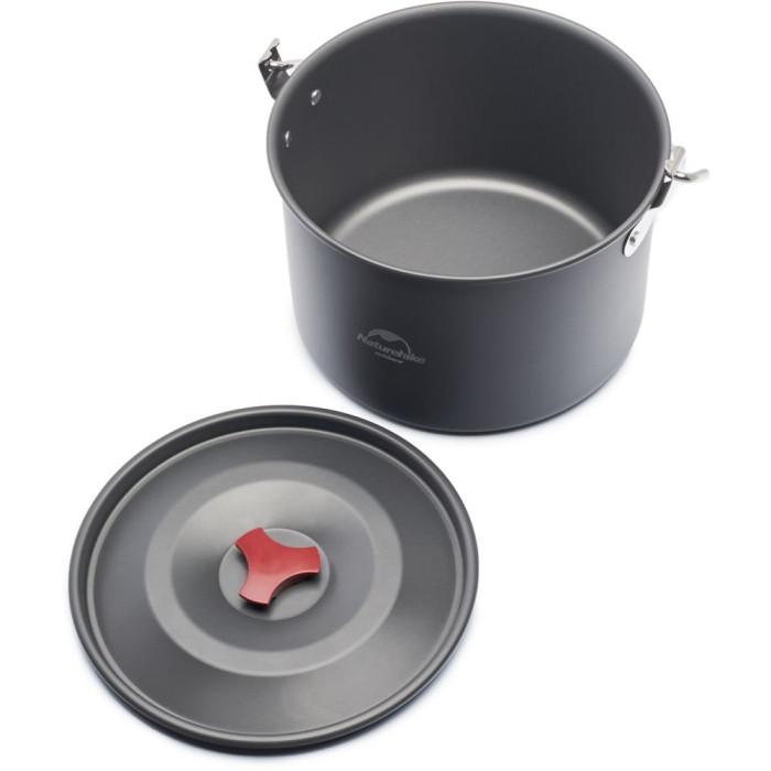 Кастрюля-котелок Naturehike Camping NH17D021-G, 4 л, алюминий  