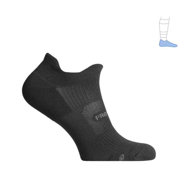 Функциональные носки Protector LowDry летние черные S 36-39  