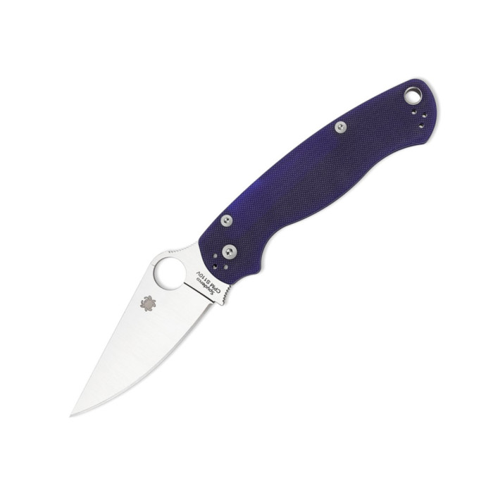 Нож Spyderco Para Military 2 G-10 Dark Blue CPM S110V (C81GPDBL2)  