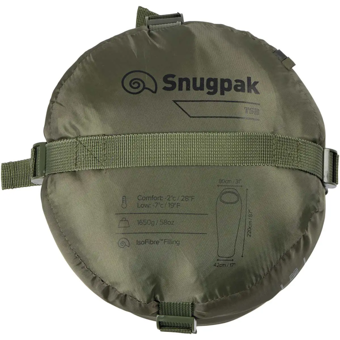 Спальный мешок Snugpak The Sleeping Bag (comf. - 2 °C/ extr. -7°C), olive  