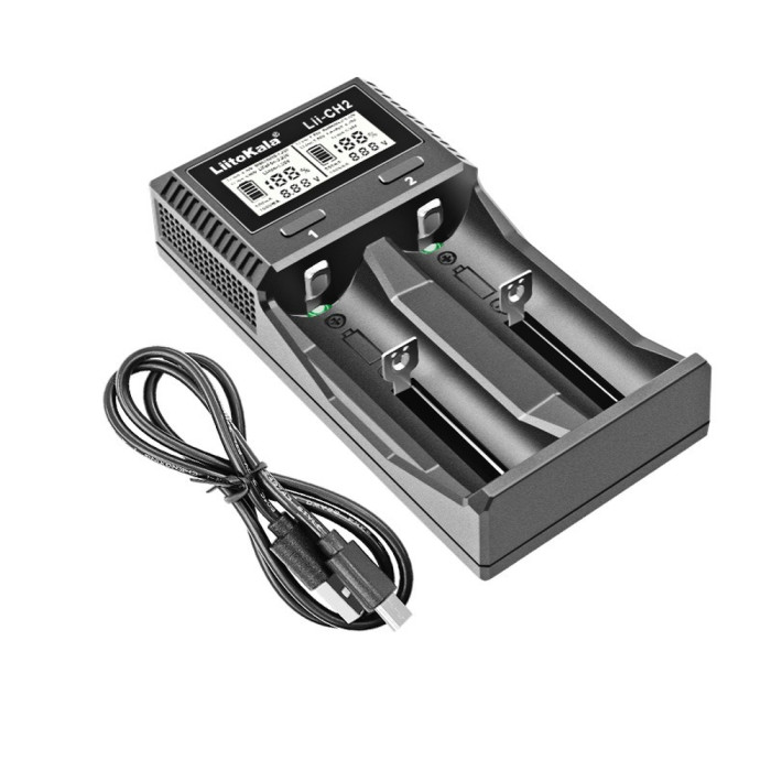 Универсальное зарядное устройство LiitoKala Lii-CH2 5V 2A на 2 канала  