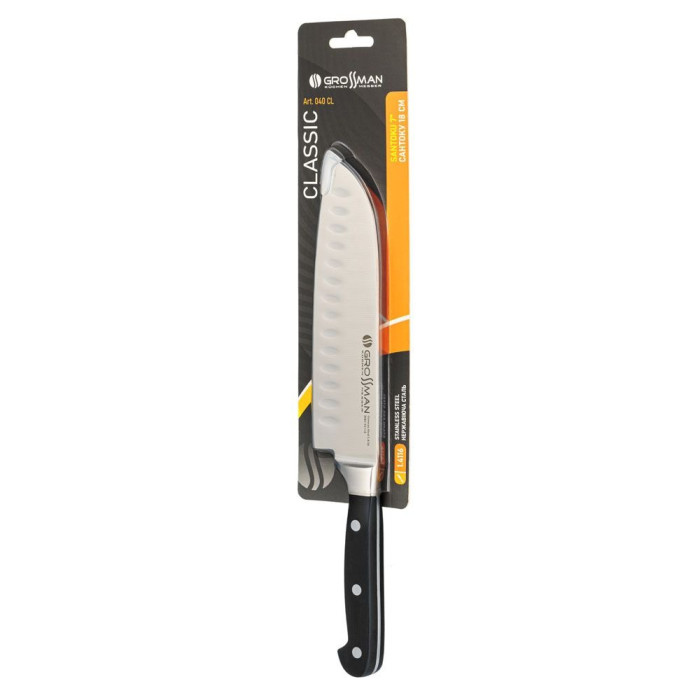 Кухонный нож Сантоку Grossman 040 CL  