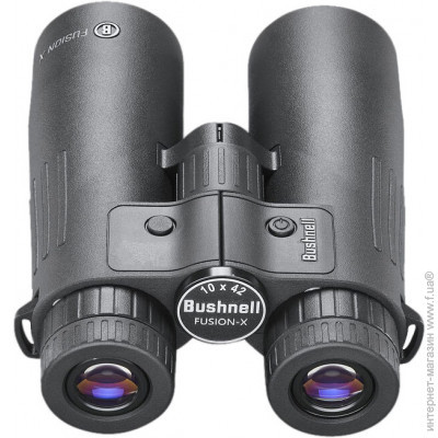 Бинокль Bushnell FX1042AD Fusion X 10X42mm, 1600 М, Дальномер, Балистический  ц:black  