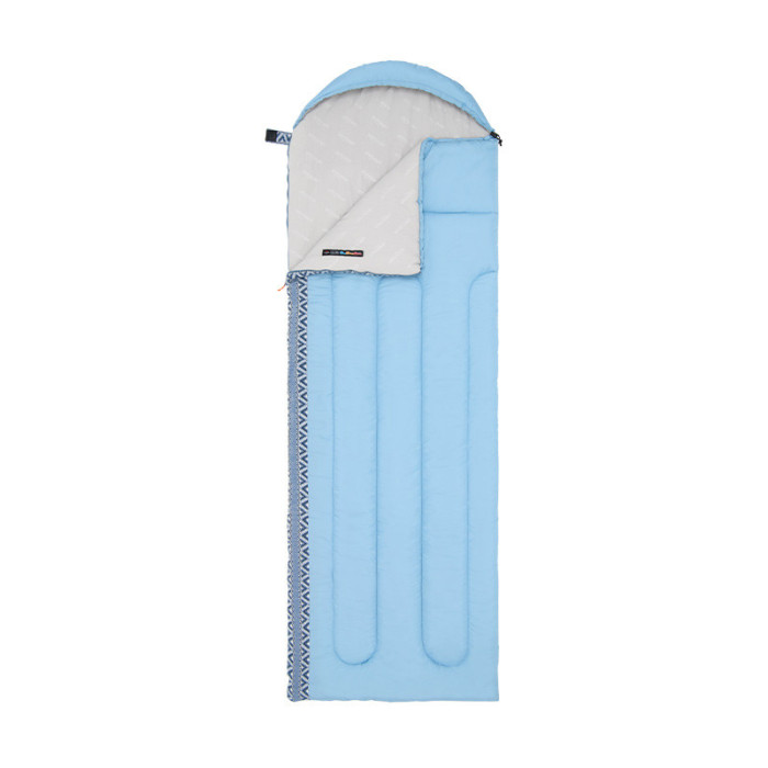 Спальник с капюшоном Naturehike L250 NH21MSD07, (9°C), правый, голубой  
