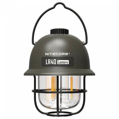 2в1 - Фонарь кемпинговый + Power Bank Nitecore LR40 (100 люмен, USB Type-C)